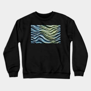 Seamless Swirling Worlds II Crewneck Sweatshirt